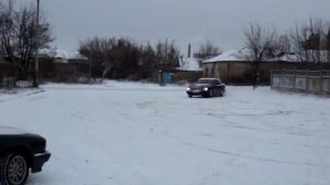 E-class W210 3.2 4matic snow fun=)