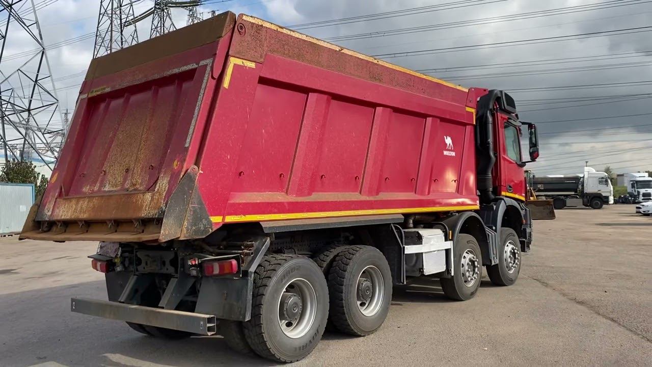 Mercedes Benz Arocs 4145 смотреть онлайн