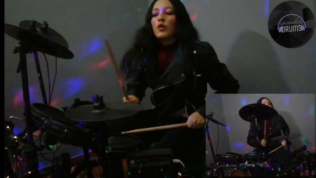 Stravaganzza - Hijo De La Luna (DRUM COVER) 🥁Lauraaco🥁 смотреть онлайн