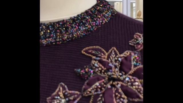 Свитер из зимней капсулы 2019г от Модного дома Olga Kunitsyna