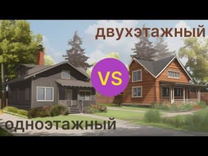 Одноэтажный VS Двухэтажный: Сравнение стоимости и отопления домов из клееного бруса