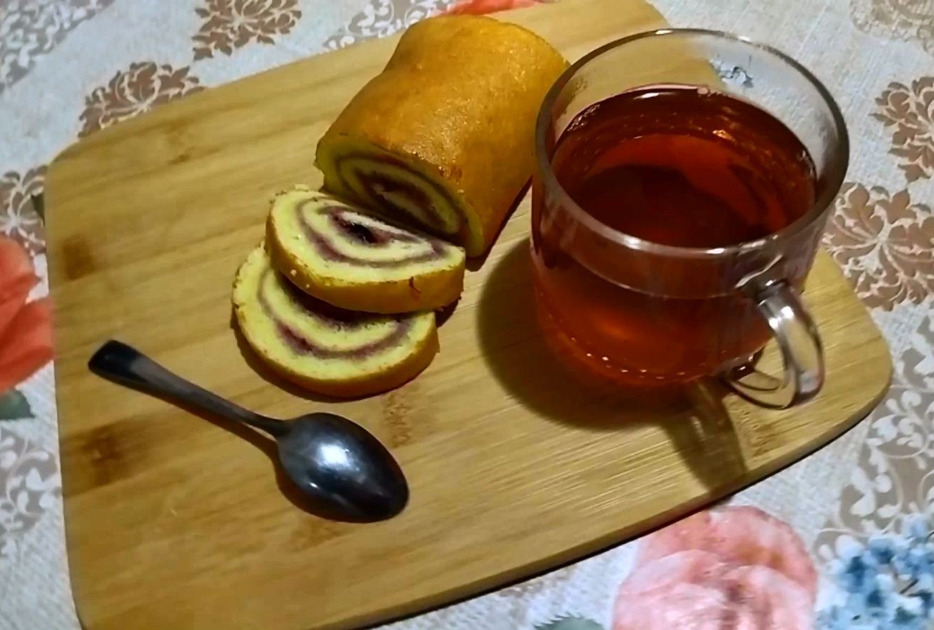Не трескающийся бисквитный рулет!