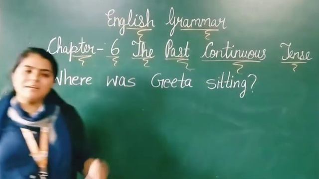 GM | GRADE-7 | ENGLISH GRAMMAR | CH-6 | THE PAST CONTINUOUS TENSE | [PART-2] | смотреть онлайн
