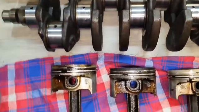 Калина 1.4л 194двс. Переделка на 1.5 ставим 79 поршня смотреть онлайн