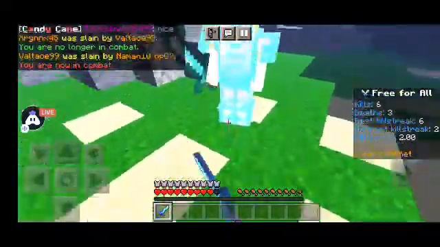 MINECRAFT CUBE CRAFT SERVER PVP PRACTICE смотреть онлайн