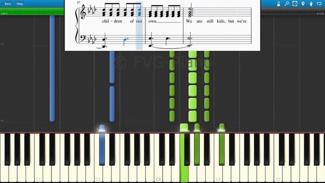 Ed Sheeran - Perfect - Instrumental Piano Tutorial (for singing)
