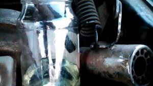 Работа бензонасоса. Показываю как именно качает от двигателя