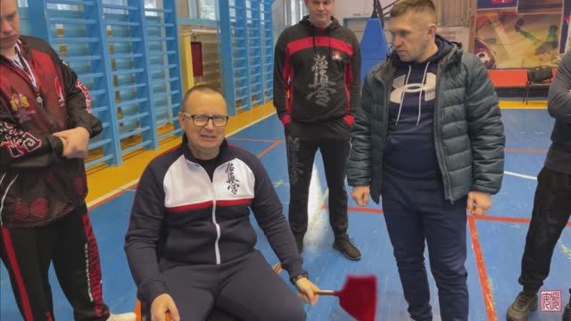 Боковой судья Кёкусинкай карате, правильная работа на Флажках. Алексей Шепелев