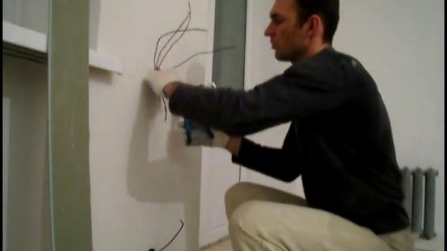 Монтаж распределительной коробки