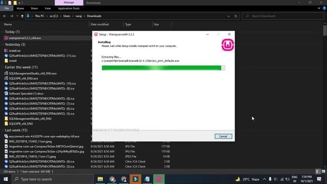 How to download & install WAMP Server in windows 10 | 64 bit смотреть онлайн