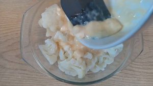 Запеканка из цветной капусты с сыром в СВЧ, простой и быстрый рецепт