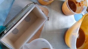 Варим томатное натуральное мыло, на хлопковом масле #вариммыло