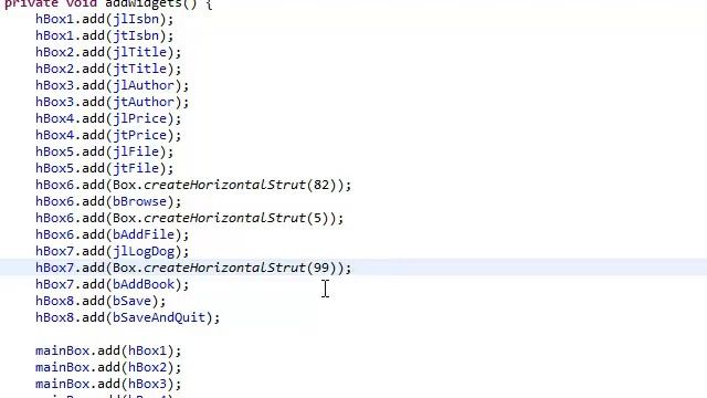 Java: Extended Simple Library System With GUI (Part 8) смотреть онлайн