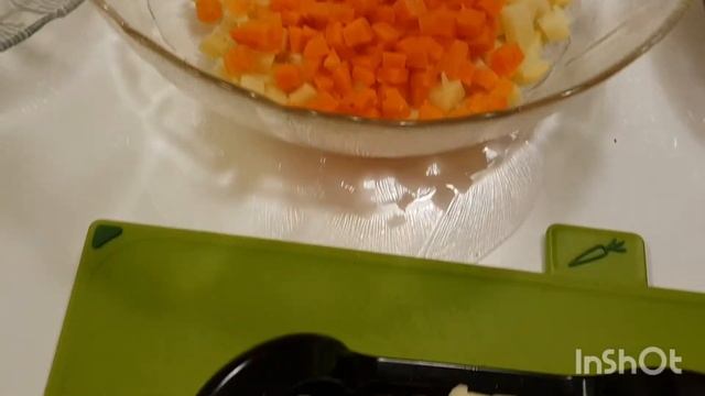 Винегрет с секретом, красивый и вкусный!
