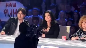 Алла Пугачёва на съёмках "Фактора А" (2013)