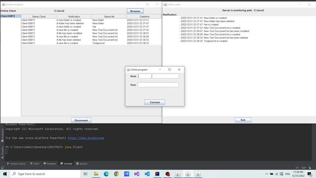 Java Networking Project - HCMUS смотреть онлайн