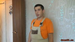 Установка двери гармошка. Нестандартное решение.