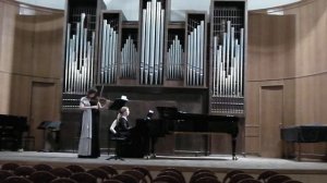 Шостакович Соната для скрипки и фортепиано. 3 часть.