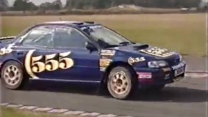 Colin McRae FLAT OUT testing the Subaru Impreza 555 pure sound