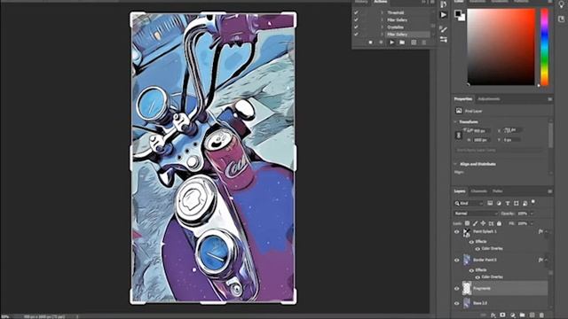 Photoshop Toon Artist Plugin Experiment