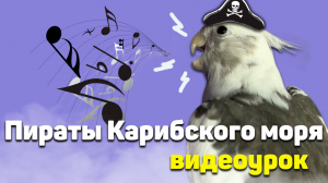 ОБУЧЕНИЕ КОРЕЛЛЫ МЕЛОДИИ ИЗ ФИЛЬМА «ПИРАТЫ КАРИБСКОГО МОРЯ»