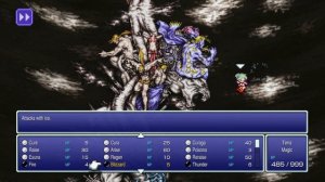 Final Fantasy VI Pixel Remaster - Terra solos the final battle