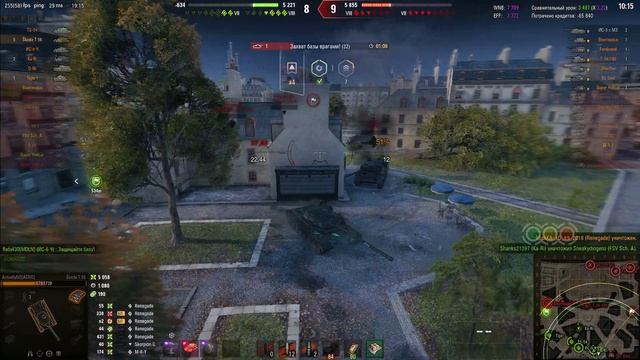 ВОТ ЭТО ОН ИБ@ШИТ! Стал лучшим на Škoda T 56! Вот на что способен прем VIII уровня в wot! смотреть онлайн