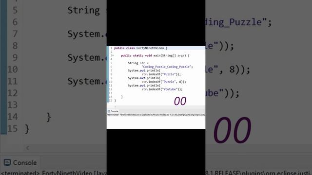 indexOf (  ) - 3 Major Uses - String functions.