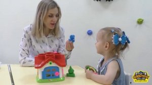 игра "дом" "теремок". развитие детей от 0 - 5 лет.