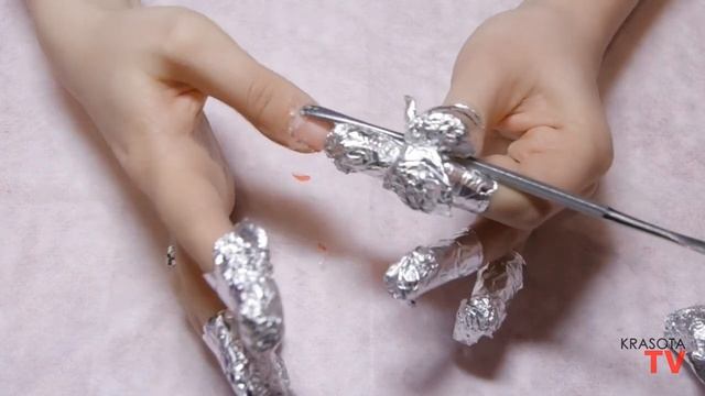Gel nail removal / Снятие гель-лака