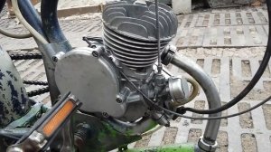 Завели веломопед Рига-11