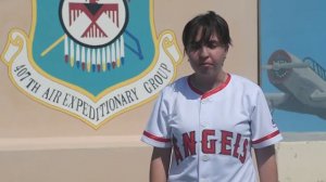 SSgt Naomi Mevis (USAF) Los Angeles Angels Shout Out (2019) 🇺🇸