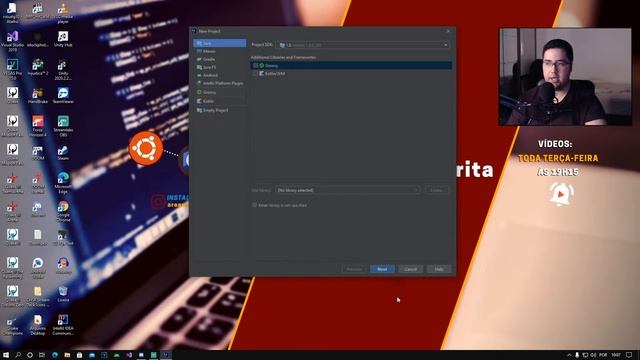 CURSO DE JAVA 2021- INSTALANDO IDE INTELLIJ IDEA #02 смотреть онлайн