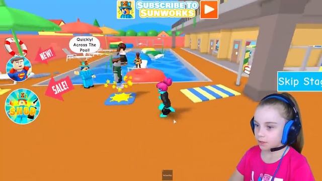 САМЫЙ УЖАСНЫЙ ОТЕЛЬ в Роблокс приключение мульт героя в Roblox