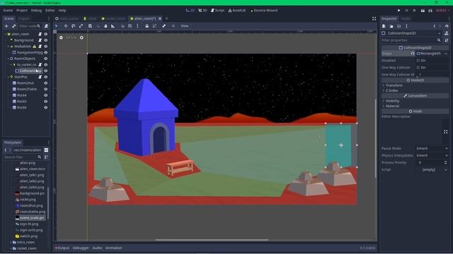 Adventure game tutorial with Escoria and Godot