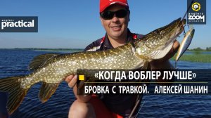 'Когда воблер лучше.' Бровка с травкой.  Алексей Шанин