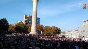 В Тбилиси прошла массовая акция против попыток партии Михаила Саакашвили вернуться к власти в Грузии