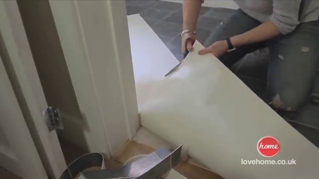 DIY: How to lay vinyl or lino flooring смотреть онлайн