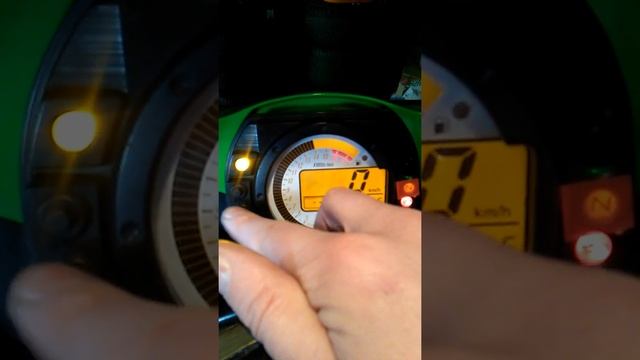 Kawasaki ZX6R 2003 Настройка блинкера