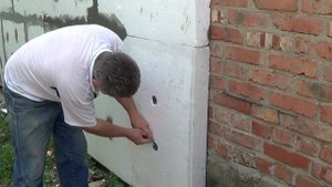 Утепление стен пенопластом