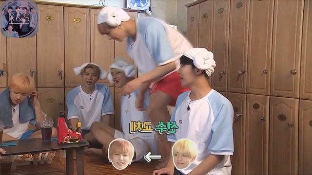 РАН БТС 61 _ Озвучка Riddle Space _ RUN BTS