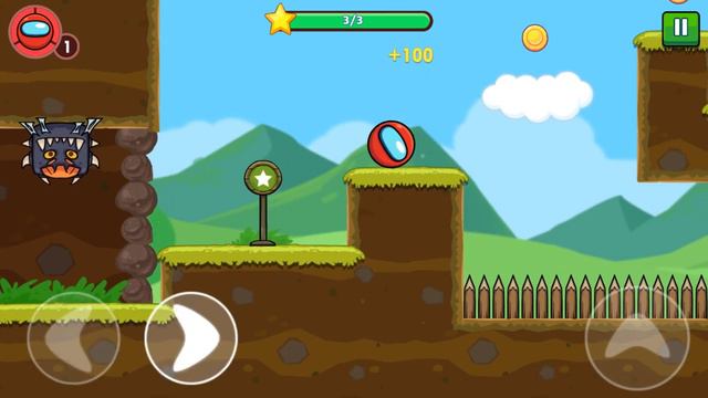 Bounce Ball 7 - Red Bounce Ball Adventure Level 16-30 (Android) смотреть онлайн