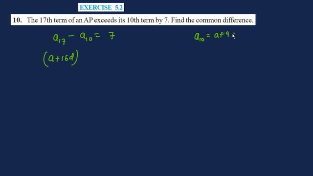 Ex 5.2 Q10 Arithmetic Progression class 10 | Ncert Solution смотреть онлайн