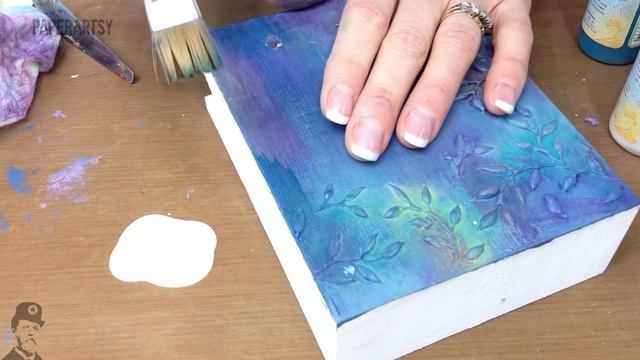 Fresco Texture Backgound with Crackle