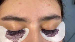 Окрашивание ресниц краской Thuya