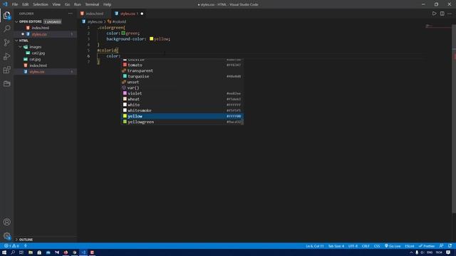 Css классы и идентификаторы. Урок 2