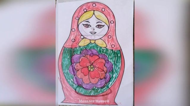 С Днем России! Виртуальная фотовыставка "Раскрась свою матрешку" смотреть онлайн