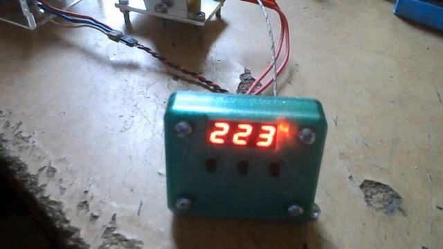 Тестирование термоконтроллера и драйвера шагового двигателя смотреть онлайн