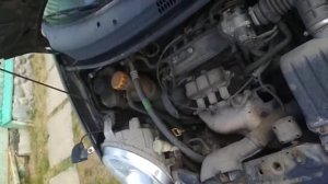 Дэу Матиз с пропаном .  мотор 0,8 , 3 цилиндра .