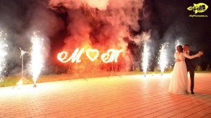 Новые большие и красивые буквы в огненных открытках